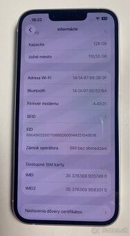 iPhone 14, batéria 85% - 14