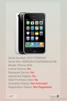 Nový Apple iPhone 3GS 32GB Black - 14