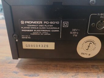 Pioneer PD-6010 - 14