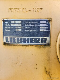Buldozer Liebherr PR 731C-L motor BĚŽÍ, DPH - 14