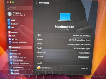 MacBook Pro 15" 2018, i7, 16GB RAM, 512 GB SSD v TOP stave - 14