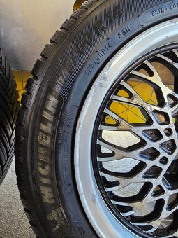 Predám dobové elektróny R14 4x100 na Škoda Felícia + gumy - 14