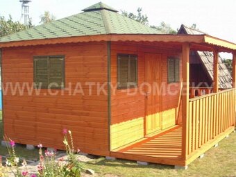 Drevený záhradný domček na náradie s montážou od 2300€ - 14