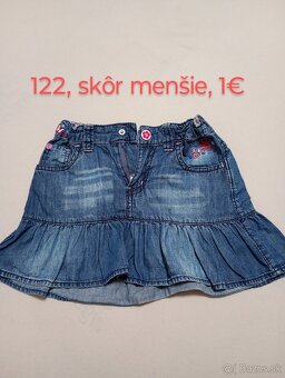 Dievčenské oblečenie 110-116 - 14