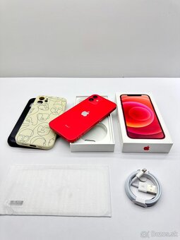 iPhone 12 RED 128GB NOVÁ BATÉRIA 100% - 14