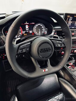 Audi skoseny excluzive volant s airbagom a F1 padlami - 14