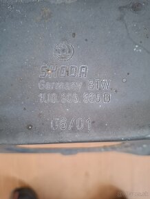 Škoda Octavia 1 2 stena chladiča čelo vystuha naraznika - 14