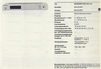 Blaupunkt X-240 Hi-Fi zostava z roku 1979-80 - 14