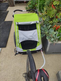 Predám detský zelený cyklovozík BURLEY D'LITE - 14