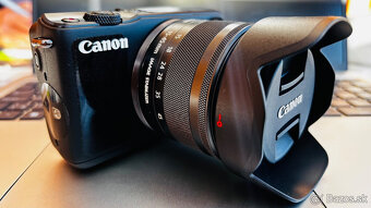 ✅CANON EOS M10, nový, uloženka, TOP, komplet✅ - 14