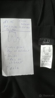 Čierny dámsky kostým +2 nohavice, sukňa, rifle - 14