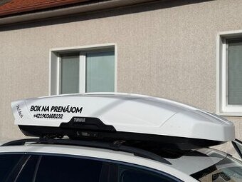 Strešný box THULE + strešné nosiče POŽIČOVŇA PRENÁJOM - 14