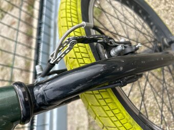 Predám bmx wipe green - 14