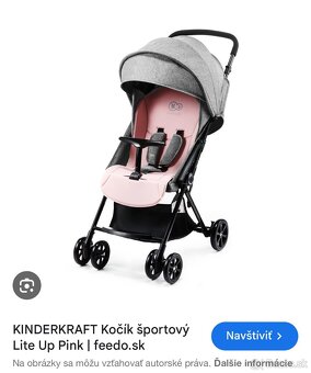 Športový kočiar KinderCraft - 14