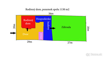 MUROVANÝ RODINNÝ DOM / BADÍN / SLNEČNÝ POZEMOK 1130 m2 - 14