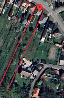 Dve stavebne parcely s rozhlohou 2025 m² s rodinnym domom - 14