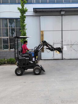 Minibáger 2.generácie 360°otoč mohutný  terénny výkonný - 14