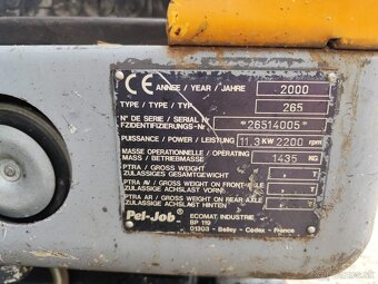 Minibáger PelJob 1,5t + 2x lyžica. - 14