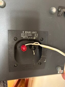 HIFI zostava Technics a repro JAMO - 14