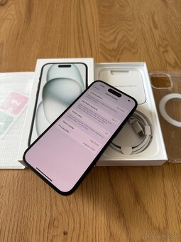 iPhone 15 128 gb Black - komplet príslušenstvo, záruka - 14