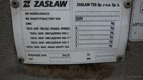 Prodám TRAILIS ZASLAW D-651 klanicový návěs pro přepravu dře - 14