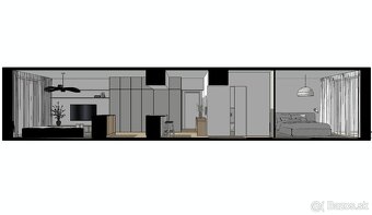 1-izbový byt Bratislava - NIVY - ul Budovateľská - 14