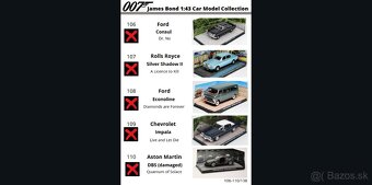 Kupim modely James Bond 1:43 - 14