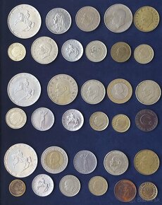 Zbierka mincí - svet - Turecko, Belgicko - 14