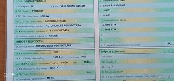 PEUGEOT 308 BREAK SW 1,6 HDI - 14