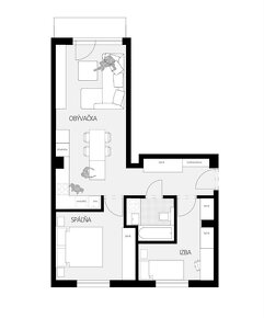 Dokonalý 3 izbový byt s balkónom - Herlianská - 14