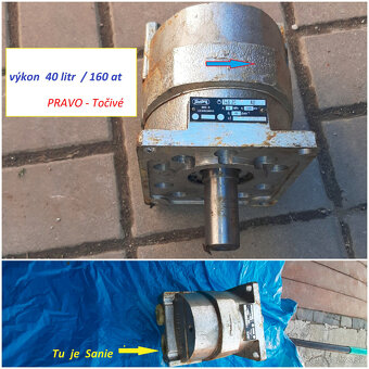 Hydraulické čerpadlá a hydromotory - Nové - 14