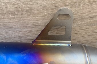 Nový  športový  ladený Nerezový   univerzálny  moto  výfuk - 14
