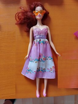 Bábiky Barbie, klasické, látkové aj malé na tortu - 14