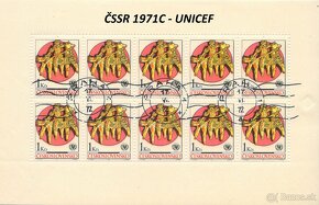 Poštové známky, filatelia: ČSSR, desaťbloky B - 14