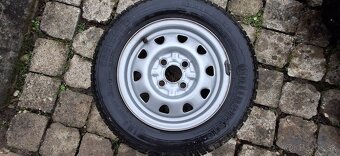 Plecháče 165/70 R13 + rezerva - 14