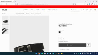 Podkolienky Zlatan 2 páry, Opasok Textilný, Eko Koža, Koža - 14