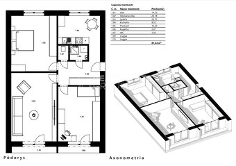 VEĽKORYSÝ 3 IZBOVÝ BYT - 81 m2 - POVAŽSKÁ BYSTRICA, STRED - 14