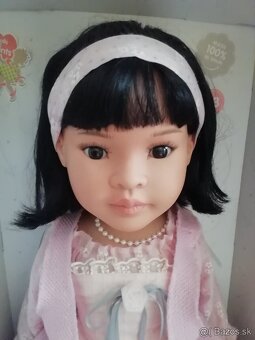 Kĺbová realistická bábika v obojstrannom kabáte - 14