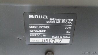 Predám reprobedne Aiwa SX-N858 AIWA SX-C300 - 14