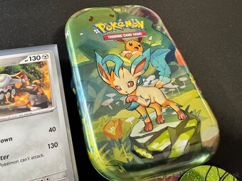 Pokemón MEGA balík A: 65ks kariet v obaloch s 4xEX + darčeky - 14