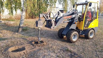mininakladač Schmidt 3530, motor Kubota - 14