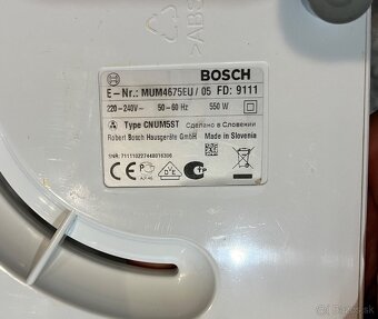 Bosch mum Profimix 46 4655EU/05 kuchynský robot 550w - 14