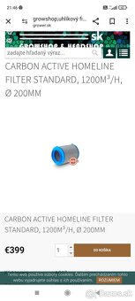 Carbon Active filtre nové - 14