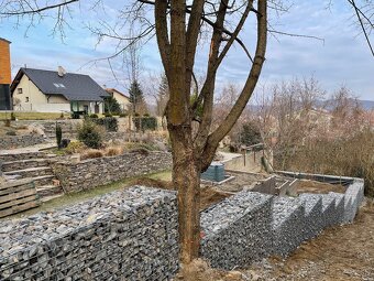 GABIONY, gabionové ploty a oporné múry na kľúč. - 14