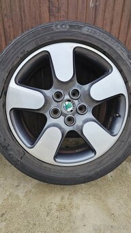 Komplet letnú sadu na ŠkodaScout 5x112 225/50 R17. - 14