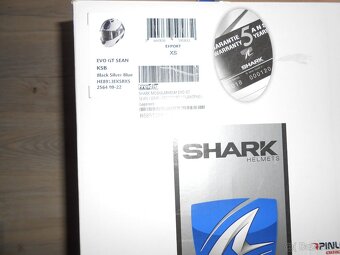 Predam krasnu novu moto prilbu znacky SHARK EVO GT SEAN - 14
