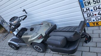 Elektrický invalidny vozik - skúter pre seniorov - 14