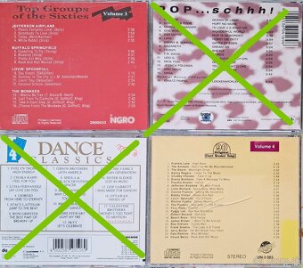 ROZNE CD VÝBERY - kus 1,00€ - 14