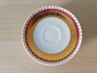 Porcelánové šálky s tanierikmi - súprava - 14