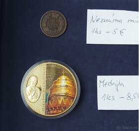 Zbierka mincí - Latinská Amerika, Afrika, Kanada, Vatikán me - 14